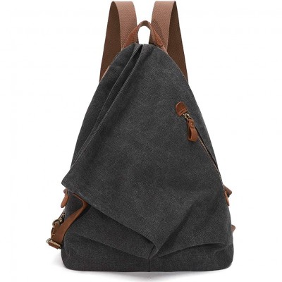 2020 Fashion Durable Canvas Backpack Bag Women and Men